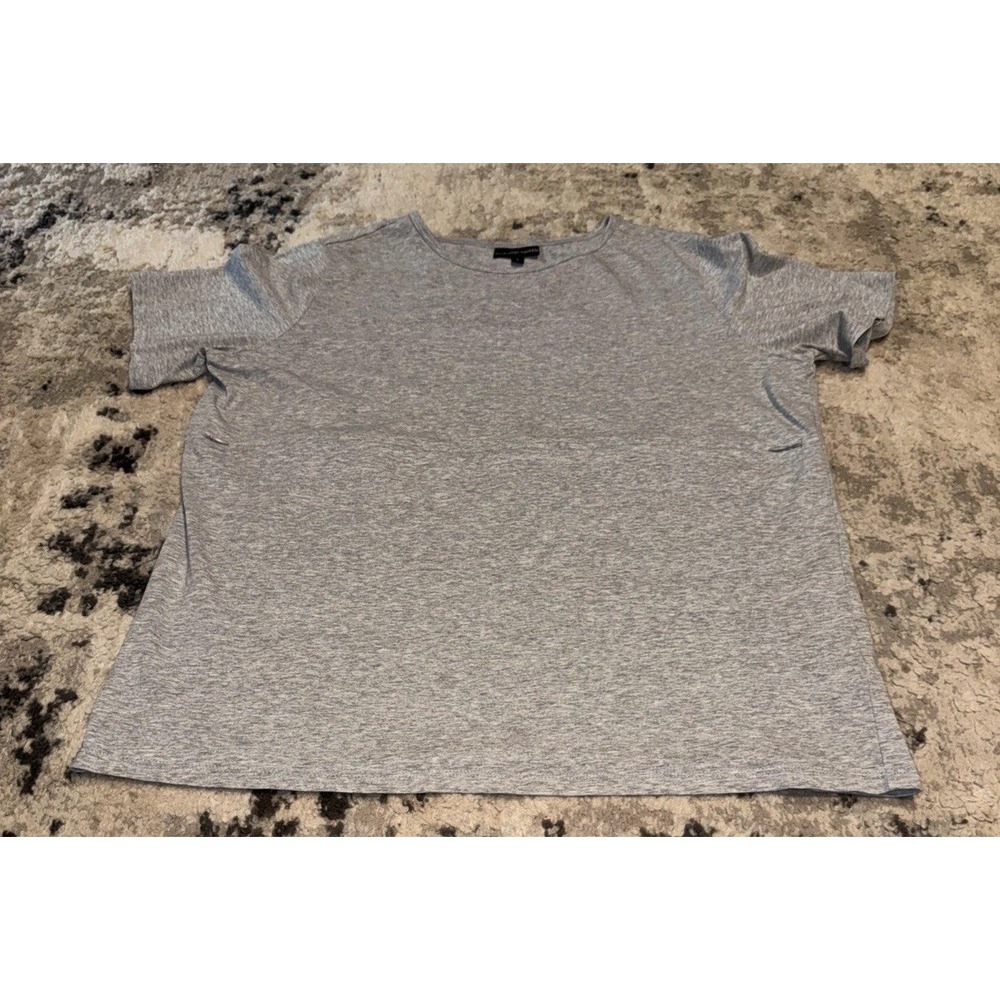 Nursing Queen Women's Gray Nursing T-Shirt Sz Large Short Sleeve Zippers NWOT